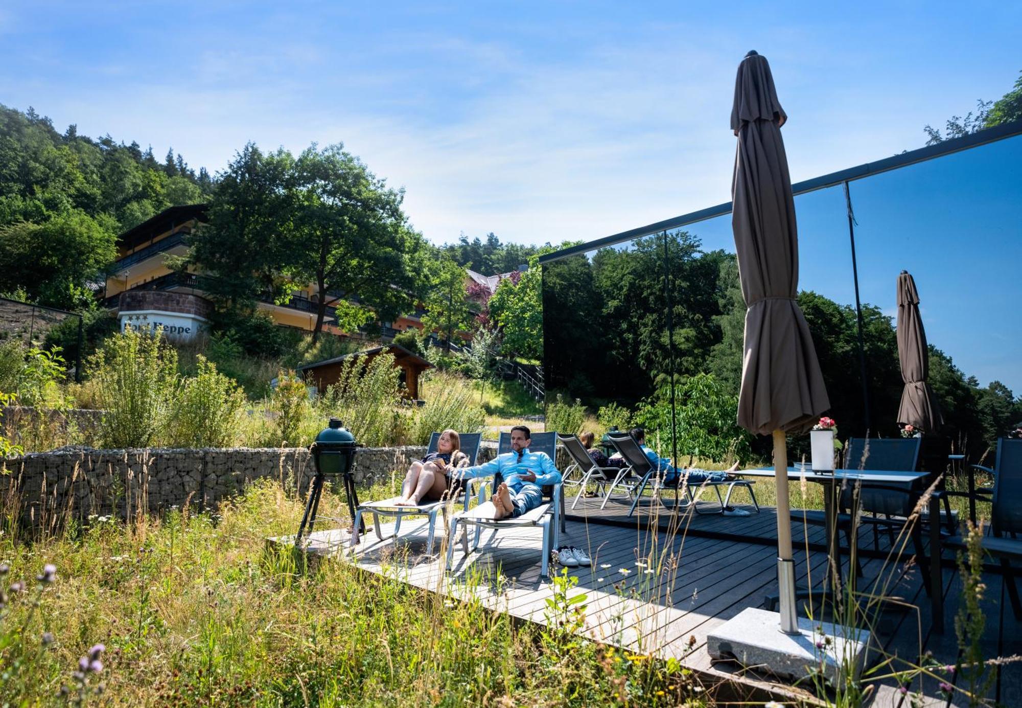 Wald-Hotel Heppe Dammbach Exterior photo